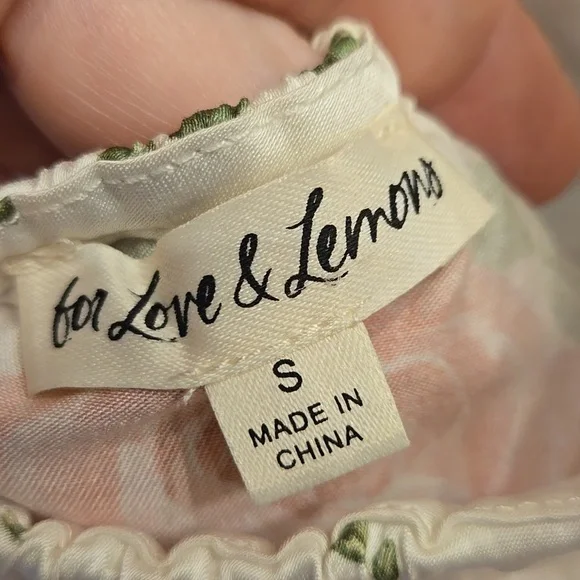 For Love and Lemons Rosebud Corset Top Size Small - Picture 9 of 12